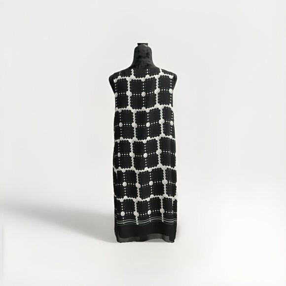 Max Studio Black And White Dress - Picture 4 of 9